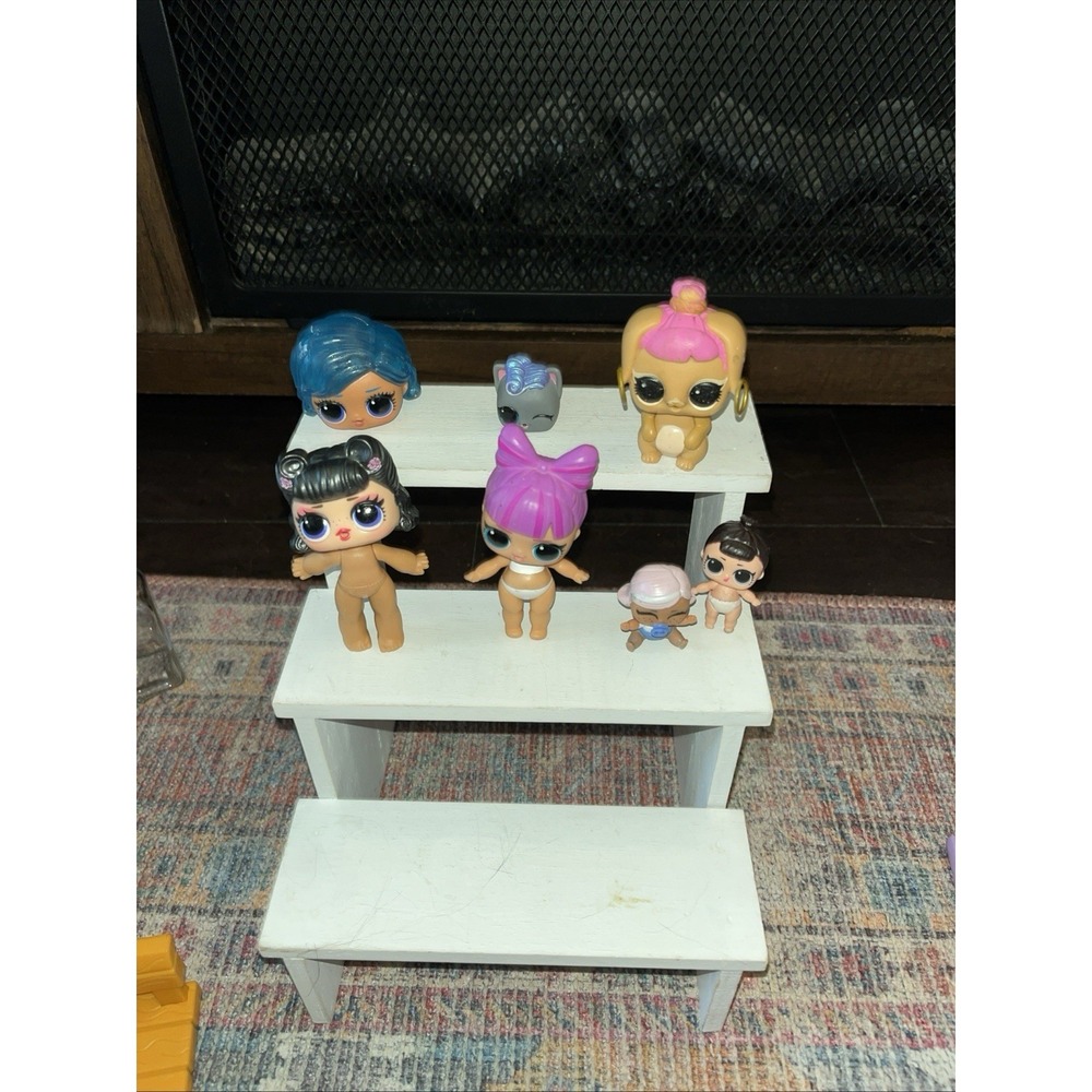 Lot of 5 LOL Surprise! Mini Dolls & Babies & 2 Heads.